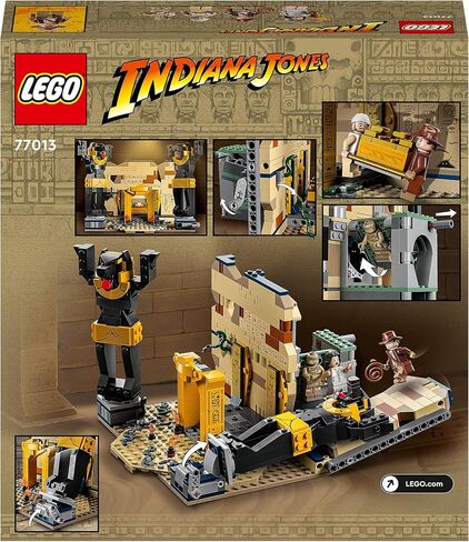 Lego Indiana Jones Escape of the Tomb Construction Toy مع Temple and Mummy Mini Form in Saudi Arabia