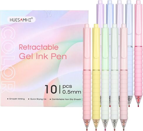 أقلام الهلام ، 4pcs 0.5mm جافة الجافة القابلة للسحب الحبر الهلام النقطة الدقيقة للكتابة ، هدية المكتب المكتبي المكتبي المثالي هدية in Kuwait