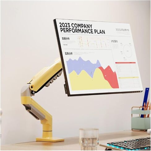 F80 سطح المكتب غاز زنبرك 17-30 بوصة LCD LED شاشة تصاعد الذراع كاملة مراقبة الحركة حامل 2-9 كجم (A1) in Saudi Arabia
