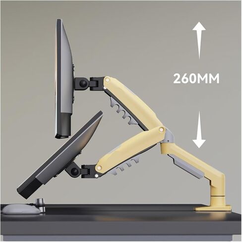 F80 سطح المكتب غاز زنبرك 17-30 بوصة LCD LED شاشة تصاعد الذراع كاملة مراقبة الحركة حامل 2-9 كجم (A1) in Saudi Arabia