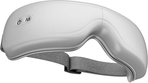 iKristin Eye Massager,Eye Mask with Bluetooth Music,Voice Controlled Eye Massager with Heat,Relax Eye Fatigue and Improve Sleep,Foldable Eye Massager for Men and Women Ideal Gift in Saudi Arabia