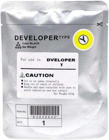 Compatible Developer Powder DV313 for C258 C308 C368 C458 C558 C658 CMYK(DV313-Yellow) in Kuwait