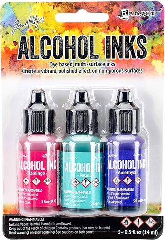 Ranger RGRTAK.52548 Beach Deco Tim Holtz Alcohol Ink Set in Saudi Arabia
