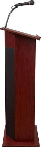 Oklahoma Sound 111Pls-My Power Plus Lectern ، 22 "عرض × 46" الارتفاع × 17 "، الماهوغاني in Kuwait
