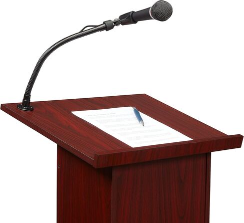 Oklahoma Sound 111Pls-My Power Plus Lectern ، 22 "عرض × 46" الارتفاع × 17 "، الماهوغاني in Kuwait