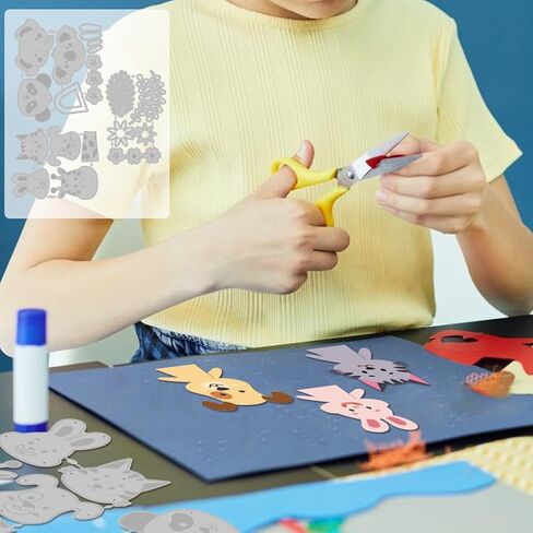 Mayjoydiy probe probe قطع يموت فيلاندا الباندا القطع حيوان يموت يموت مجموعة من المعدن يموت قطع لبطاقة صنع القليل in Kuwait