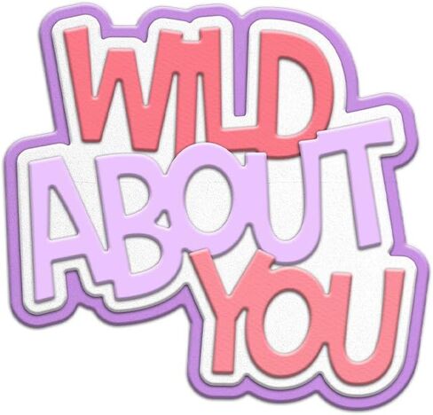 يموت Wild About You Die Cuts لتصنيع بطاقات قطع المعادن لمجموعات DIY مصنوعة يدويًا لمهرجانات الورق المصنوع من الورق المصنوع من الألبوم الزفاف in Kuwait