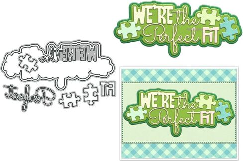 يموت Wild About You Die Cuts لتصنيع بطاقات قطع المعادن لمجموعات DIY مصنوعة يدويًا لمهرجانات الورق المصنوع من الورق المصنوع من الألبوم الزفاف in Kuwait