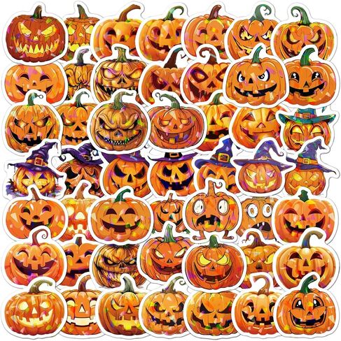 أقلام الرصاص Happy Halloween For Kids Party Suppories - 48pcs أقلام الرصاص+50pcs ملصق اليقطين معالج القرطسي قرع القرط الهالوين. in Kuwait