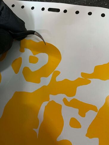 Black Sheep Cerakote Stencil Packs - Bottomland Camouflage - High Bake Vinyl, Oven Cure, Rifle Sized, Firearm Stencils, D.I.Y. Cerakote, Duracoat, Gunkote, Airbrush, Spray Paint in Saudi Arabia