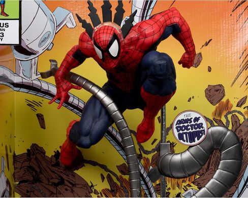 McFarlane Toys- Marvel Spider-Man 1: 6th Scale Trojectible مع Scene & Comic (Marvel Tales #223) in Saudi Arabia