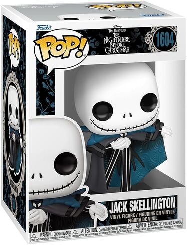 فونكو بوب! ديزني: The Nightmare قبل عيد الميلاد - Couture Jack Skellington - شخصية فينيل قابلة للتحصيل - فكرة الهدية - البضائع الرسمية - ألعاب للأطفال والكبار in Saudi Arabia