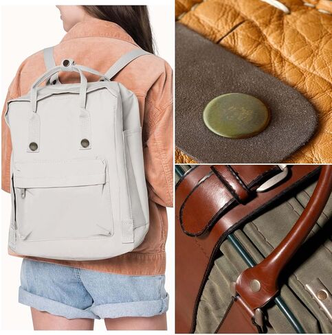 24 مجموعة من اللقطات الجلدية ومجموعة الأزرار السحابات 15 ملم معدات المعادن مع أدوات التثبيت 4 مساءً أدوات التثبيت البديلة لقطات السترة الجلدية لقرعة الجينز الجينز وأكثر من ذلك (البرونز) in Kuwait