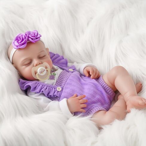 BABESIDE Lifelike Reborn Baby Dolls Girl - 20 Inch Soft Body Realistic-Newborn Handmade Real Life Baby Dolls with Complete Accessories Perfect for Cuddling, Playtime, and Gift Giving in Saudi Arabia