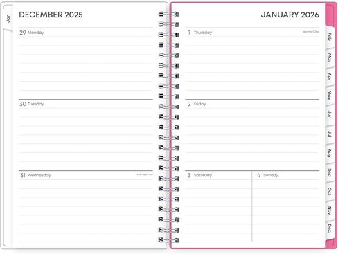 2026 Blue Sky Weekly/Monthly Planner ، 5 "× 8" ، أوركيد بولي ، من يناير إلى ديسمبر ، 140947 in Saudi Arabia