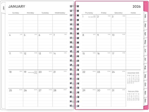 2026 Blue Sky Weekly/Monthly Planner ، 5 "× 8" ، أوركيد بولي ، من يناير إلى ديسمبر ، 140947 in Saudi Arabia