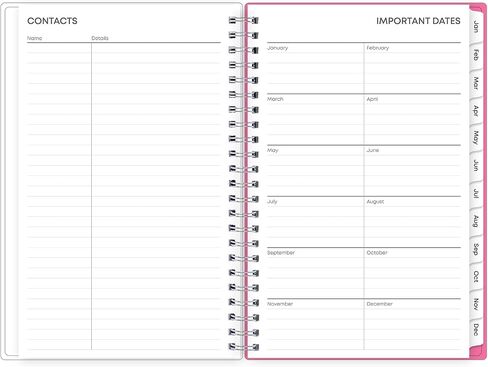 2026 Blue Sky Weekly/Monthly Planner ، 5 "× 8" ، أوركيد بولي ، من يناير إلى ديسمبر ، 140947 in Saudi Arabia