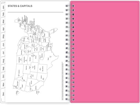 2026 Blue Sky Weekly/Monthly Planner ، 5 "× 8" ، أوركيد بولي ، من يناير إلى ديسمبر ، 140947 in Saudi Arabia