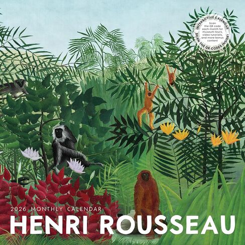 Japanese Art Calendar 2026 | Kamisaka Sekka: Vintage Rinpa Woodblock 12 Month Wall Calendar | 12" x 24" | Marble City Press | Small Family Owned Business | Sustainable Plastic Free Packaging, Thick Art Paper in Kuwait