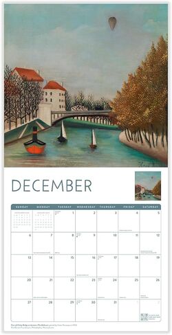 Japanese Art Calendar 2026 | Kamisaka Sekka: Vintage Rinpa Woodblock 12 Month Wall Calendar | 12" x 24" | Marble City Press | Small Family Owned Business | Sustainable Plastic Free Packaging, Thick Art Paper in Kuwait