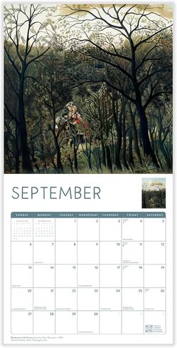 Japanese Art Calendar 2026 | Kamisaka Sekka: Vintage Rinpa Woodblock 12 Month Wall Calendar | 12" x 24" | Marble City Press | Small Family Owned Business | Sustainable Plastic Free Packaging, Thick Art Paper in Kuwait