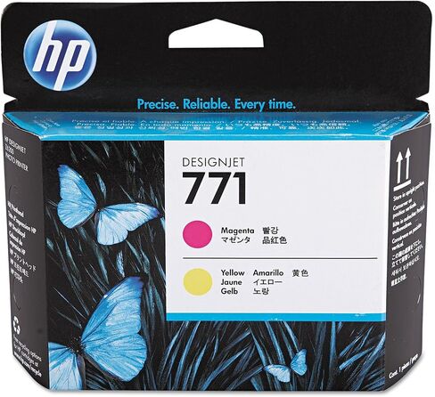 HP CE018A Printhead 771, Magenta/Yellow in Saudi Arabia