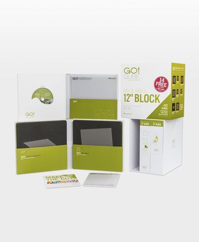 accuquilt الذهاب! Qube Mix & Match 12 Block in Saudi Arabia