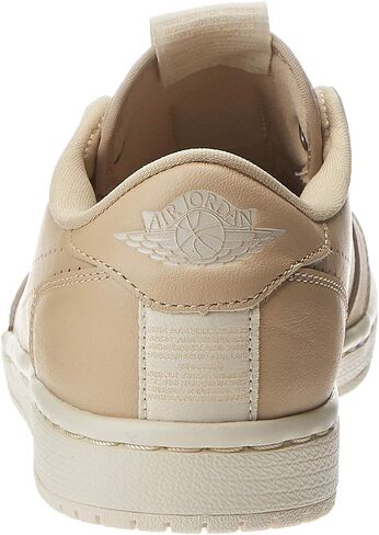 حذاء نسائي Air Jordan 1 Retro منخفض الانزلاق (AV3918-102، أبيض/أبيض-جيم أحمر-أسود) مقاس 8 in Saudi Arabia