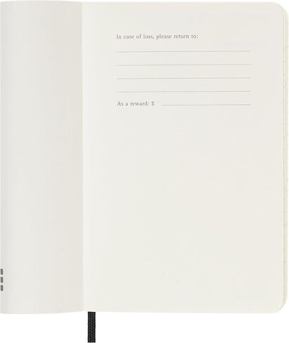 Moleskine Classic 12 Month 2026 Weekly Horizontal Planner, Soft Cover, Pocket (3.5" x 5.5"), Black, 144 pages in Saudi Arabia