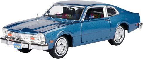 1974 لـ Ford Maverick 1:24 Scale Diecast Replica Model by Motormax Forgetten Classics Series 79042 73326 Yellow in Kuwait