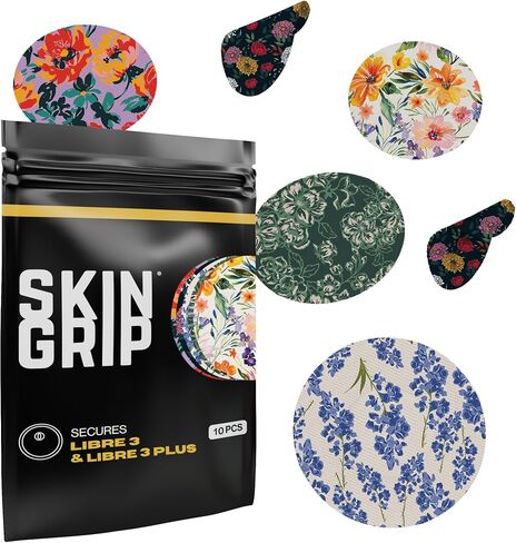 رقع Skin Grip CGM لـ Freestyle Libre 3 (20 قطعة)، مقاومة للماء والعرق لمدة 10-14 يومًا، شريط لاصق مقطوع مسبقًا، حماية مستمرة لمراقبة الجلوكوز (وردي) in Kuwait