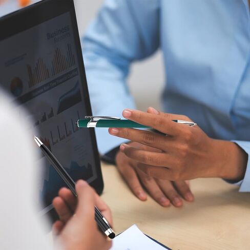 200 جهاز كمبيوتر متنوع حبر الحبر المعدني المعدني الكلاسيكي القابل للسحب ، نصيحة القلم ، وأقلام عشوائية الحبر الأسود المطبوع لمدرسة Office Home School in Kuwait