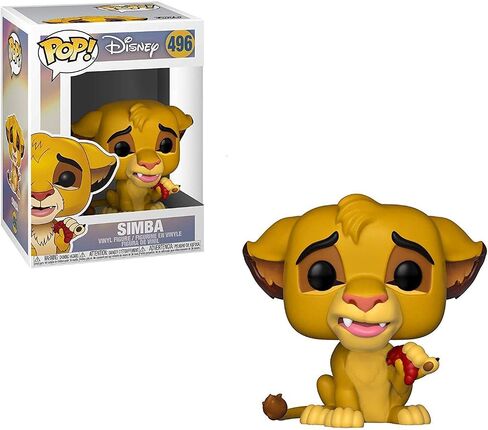 Disney: The Lion King - Simba Funko Pop! Vinyl Figure (Includes Compatible Pop Box Protector Case) in Saudi Arabia