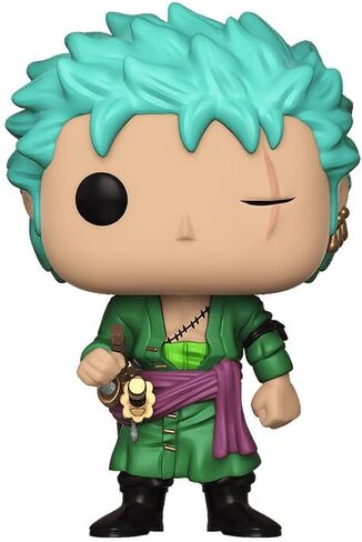 Pop Anime: One Piece - Roronoa Zoro Vinyl Figure Included with Box Protector Compatible for Funko in Kuwait