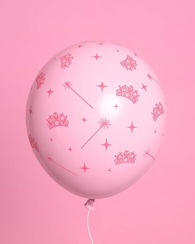XO ، Fetti Pink + Green Witch Latex Balloons - 24 PK ، 12 " in Saudi Arabia