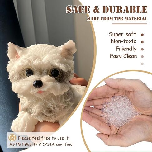 Cute Taba Squishy Dog, Squishy Dog Stress Relief Toy for Adult/Kids, Handmade Soft Teddy Dog Design, Perfect Squeeze Toys Gift for Relaxation and Fun (Teddy A) in Kuwait
