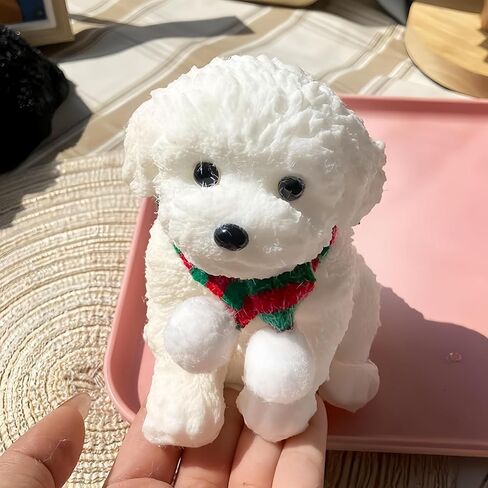 Cute Taba Squishy Dog, Squishy Dog Stress Relief Toy for Adult/Kids, Handmade Soft Teddy Dog Design, Perfect Squeeze Toys Gift for Relaxation and Fun (Teddy A) in Kuwait