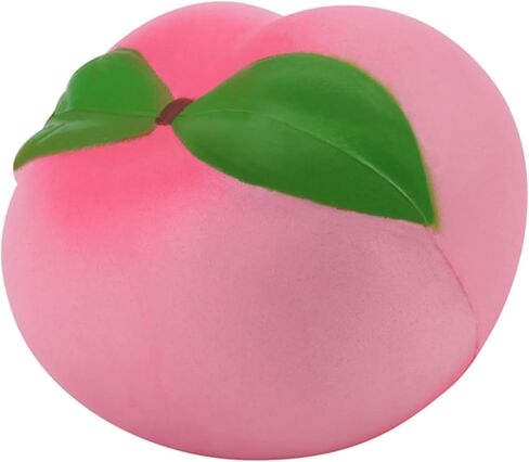 Peach Peach Toys Peach Fruit Slow Rising Soft Toy Stress Relieve Gift Slow Rising Peach Stuffed Plush in Saudi Arabia