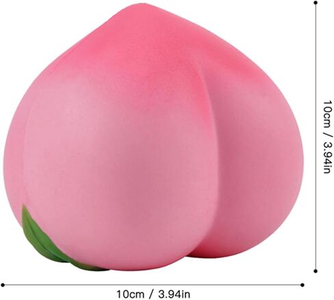 Peach Peach Toys Peach Fruit Slow Rising Soft Toy Stress Relieve Gift Slow Rising Peach Stuffed Plush in Saudi Arabia