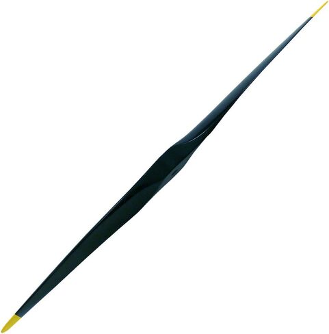 XOAR PJWWII 15x6 RC Propeller for Warbird Airplane. 15 Inch 2 Blade WWII Black Wood Prop with Yellow Tips for Gas Classic RC Planes in Kuwait