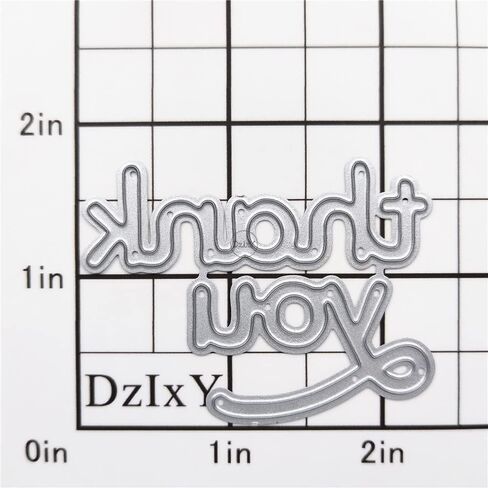 Dzixy Word شكرًا لك القطع المعدني يموت على طقم صنع البطاقات. in Kuwait