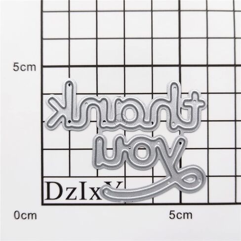 Dzixy Word شكرًا لك القطع المعدني يموت على طقم صنع البطاقات. in Kuwait