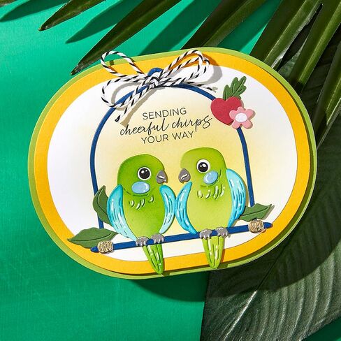 Spellbinders Pretty Birds Etched Dies, Metal in Saudi Arabia