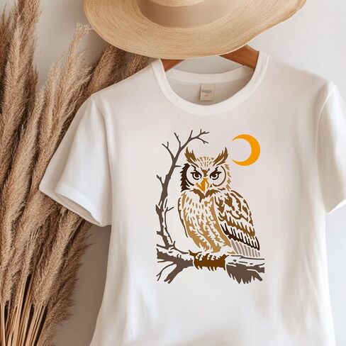 Mayjoydiy Owl stencil stency stency etencils Animal Paint in Kuwait
