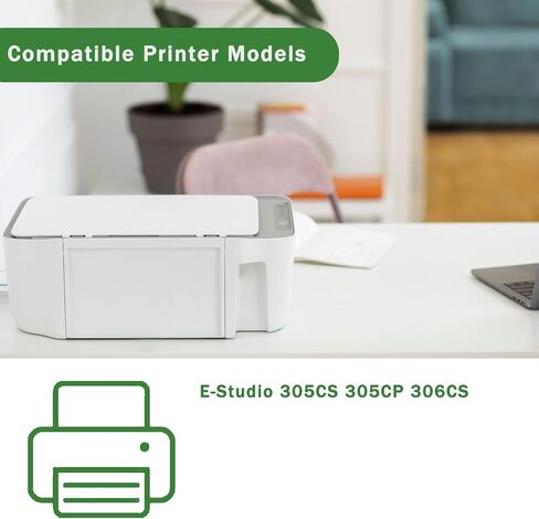 وحدة مطور FC-30PK متوافقة مع طابعات Toshiba E-Studio 305CS 305CP 306CS ، الطباعة المكتبية سهلة على نحو سلس (حزمة واحدة سوداء) in Kuwait