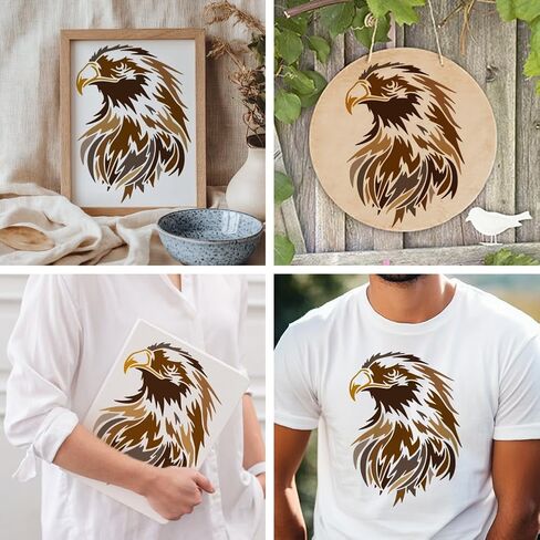 Mayjoydiy Owl stencil stency stency etencils Animal Paint in Kuwait