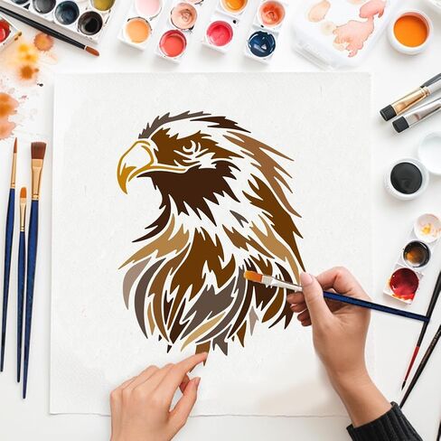 Mayjoydiy Owl stencil stency stency etencils Animal Paint in Kuwait