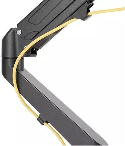 Double Arm TV LCD Monitor Desktop Mounting Bracket Art Rotating Gas Spring - in Saudi Arabia