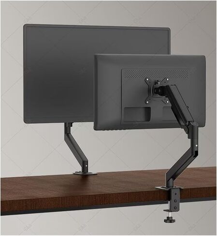 Single Monitor Stand, up to 32 inches, 19.8 lbs per Screen, Computer Desk Stand, Adjustable Gas Spring(ZH19-X187) in Saudi Arabia