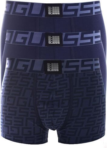 GUESS Men's Idol Boxer Trunk 3 Pack in Saudi Arabia